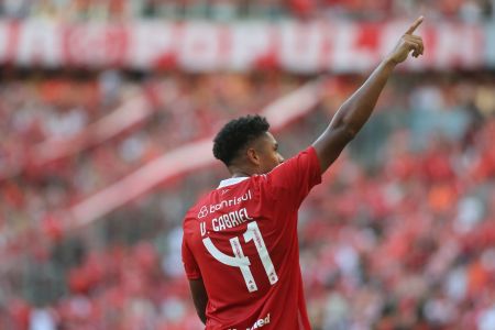 Victor Gabriel marcou duas vezes pelo Inter neste sábado