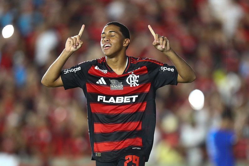 Joia da base decide na estreia, e Flamengo vence o Botafogo-PB pela Copa do Brasil