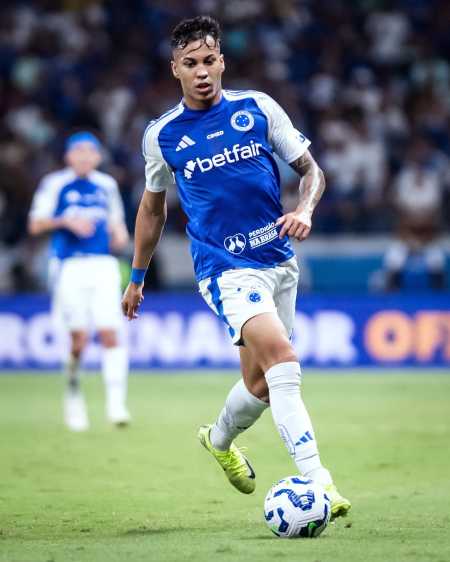 Kaio Jorge em ação pelo Cruzeiro