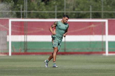 Thiago Silva, treino Fluminense
