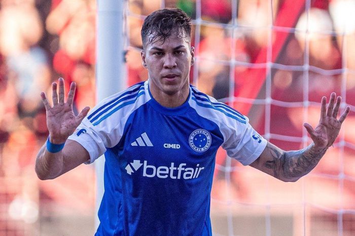 Diante do Sport, Kaio Jorge marcou com a camisa do Cruzeiro