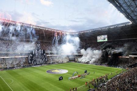 Pré-jogo do jogo entre Atlético e Fluminense na Arena MRV, pelo Brasileirão