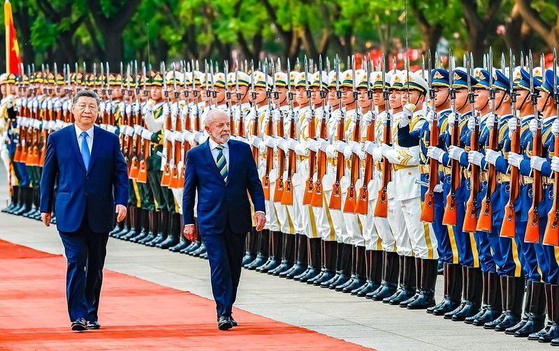 Em Pequim, Lula diz que relação com a China ‘nunca foi tão necessária'