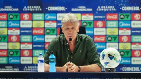 Renato Gaúcho, técnico do Fluminense, em entrevista coletiva