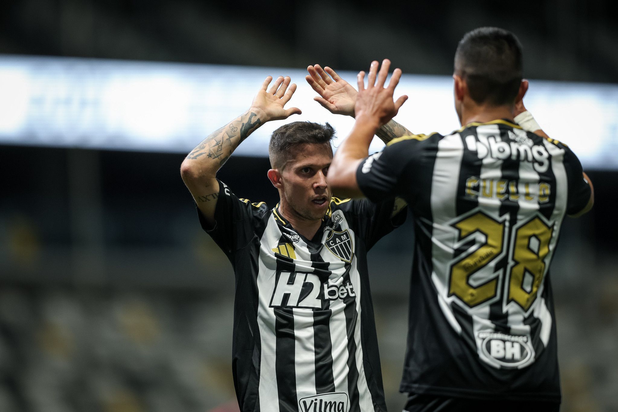 Cuca comemora recuperação de Bernard no Atlético: ‘Tem que ter paciência’
