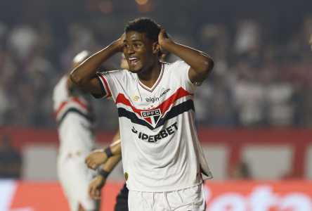 Lucas Ferreira é um dos destaques do São Paulo na temporada