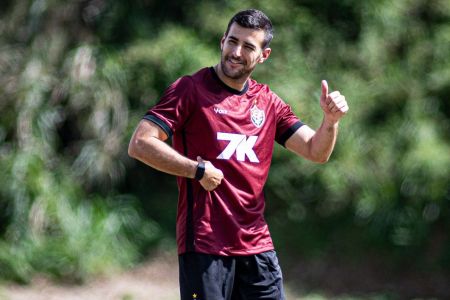 Raul Cáceres, ex-Cruzeiro que atualmente defende o Vitória