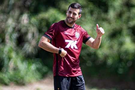 Raul Cáceres, ex-Cruzeiro que atualmente defende o Vitória