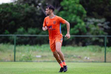 Rafael Thyere, zagueiro do Sport e um dos líderes do elenco