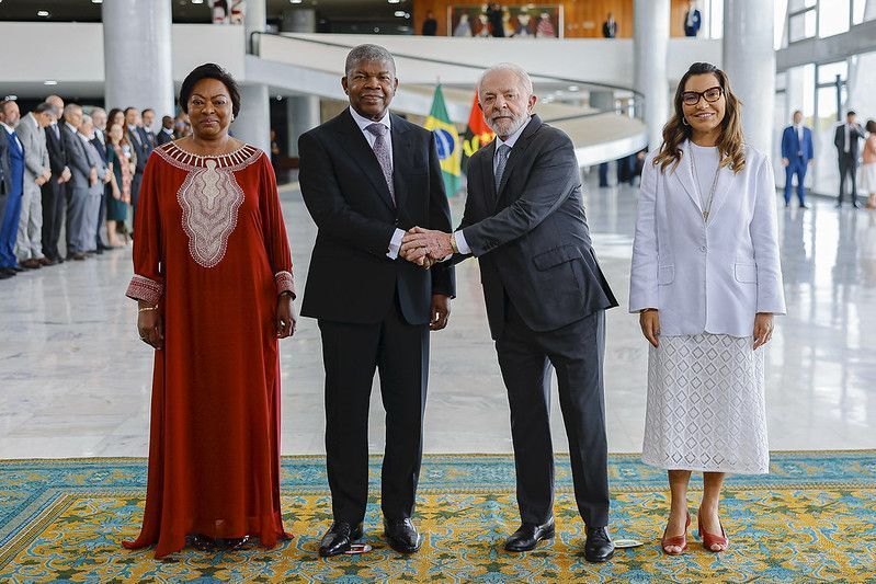 Em visita oficial, Lula e presidente de Angola discutem cooperação e segurança alimentar