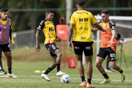 Dudu vestirá a camisa 92 no Atlético e deve estrear contra o Internacional