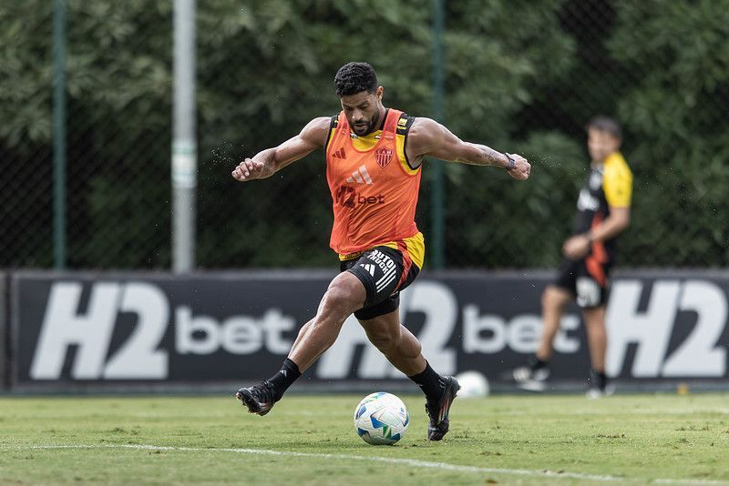 Após folga de dois dias, Atlético inicia preparação para encarar o Inter