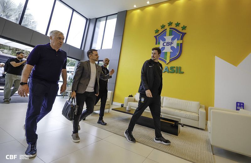 Seleção Brasileira: Ancelotti conhece Granja Comary antes de visita ao Maracanã