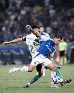 Fotos do jogo entre Cruzeiro e Palmeiras, no Mineirão, pelo Campeonato Brasileiro