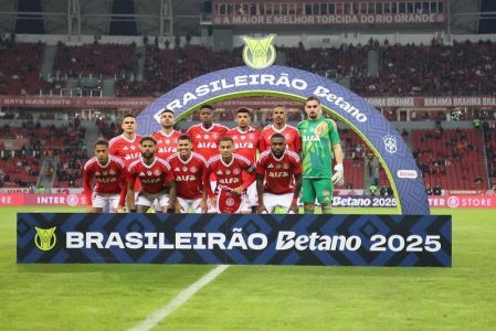 Time do Inter postado antes de partida pelo Brasileirão