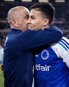 Kaio Jorge em vitória do Cruzeiro sobre o Palmeiras