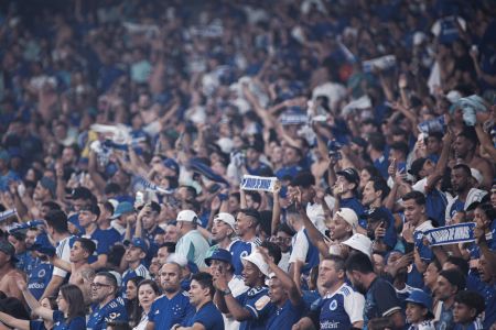 Cadastro da biometria facial será obrigatório para torcedores do Cruzeiro no Mineirão
