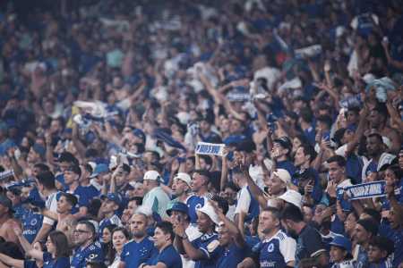 Cadastro da biometria facial será obrigatório para torcedores do Cruzeiro no Mineirão