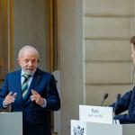 Lula chama guerra em Gaza de 'genocídio premeditado' e critica Netanyahu ao lado de Macron