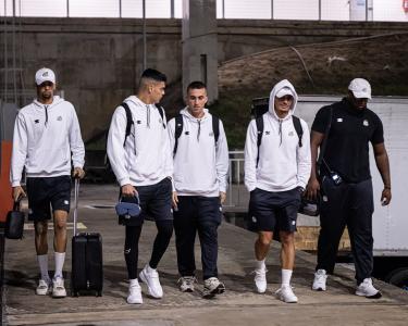 Jogadores do Santos embarcaram para Fortaleza