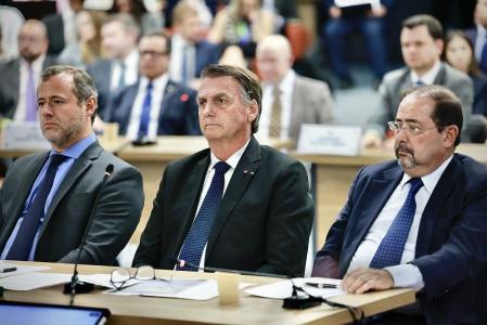 Bolsonaro e advogados em depoimento no STF nesta terça (10)