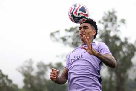 Igor Jesus, centroavante do Botafogo, em atividade nos Estados Unidos