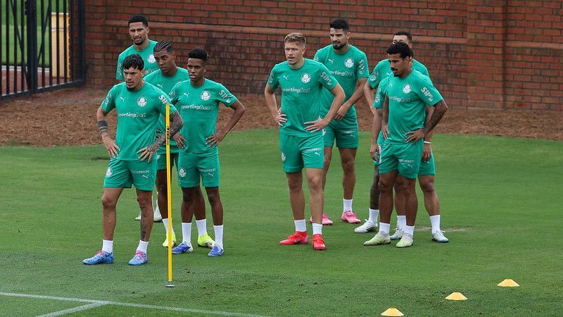 O elenco completo do Palmeiras para o Mundial de Clubes da Fifa