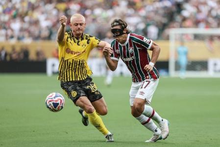O Fluminense dominou o Borussia e não conseguiu vencer