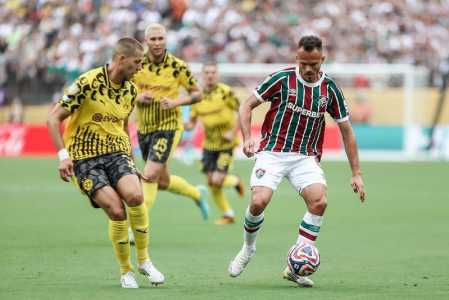 Fluminense fez um bom jogo contra o Borussia Dortmund