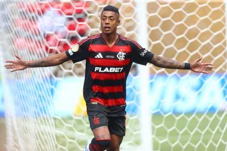 Flamengo x Chelsea: Bruno Henrique vibra com gol no Mundial de Clubes