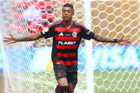 Flamengo x Chelsea: Bruno Henrique vibra com gol no Mundial de Clubes