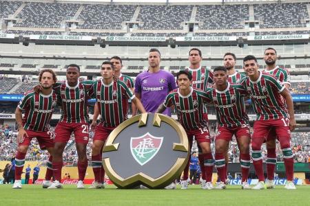 Time do Fluminense posado antes de jogo pelo Mundial de Clubes