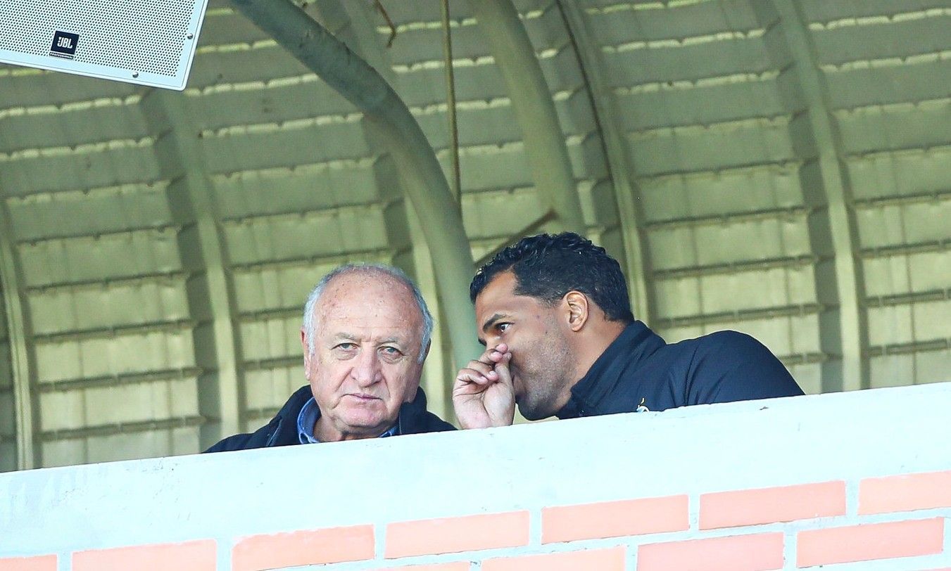 Coordenador técnico do Grêmio, Felipão acompanha GreNal pelo Brasileirão Sub-20