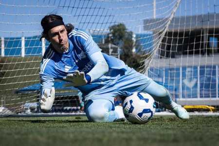 Cássio treina pelo Cruzeiro