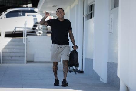 Dudu, jogador do Atlético, deixou o Cruzeiro em maio deste ano