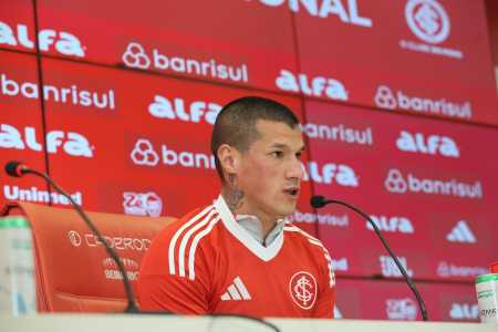 Alan Benítez, 31 anos, novo reforço do Internacional