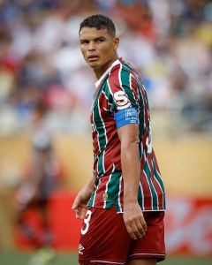 Thiago Silva, capitão do Fluminense