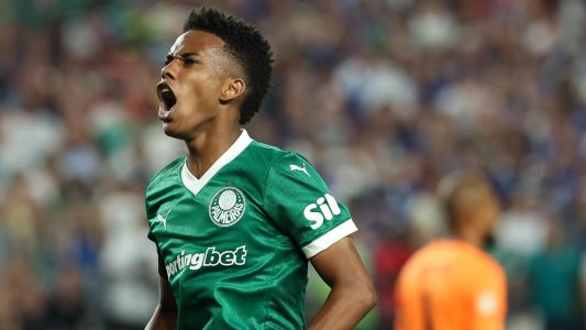 Estêvão balançou as redes no duelo entre Palmeiras e Chelsea