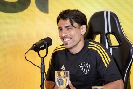 Junior Alonso, zagueiro do Atlético, em entrevista à GaloTV