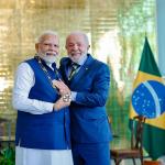 Lula discute tarifaço em ligação com premiê da Índia e confirma viagem em 2026