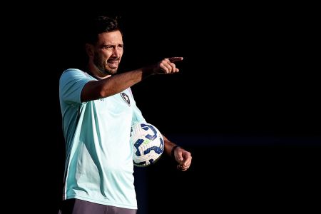 Davide Ancelotti inicia trabalho como técnico do Botafogo: italiano conheceu a estrutura do CT Lonier e comandou a primeira atividade com o elenco