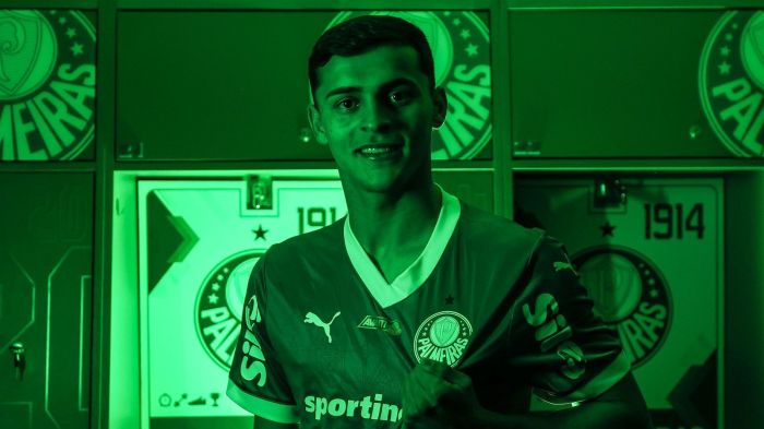 Ramón Sosa foi anunciado pelo Palmeiras