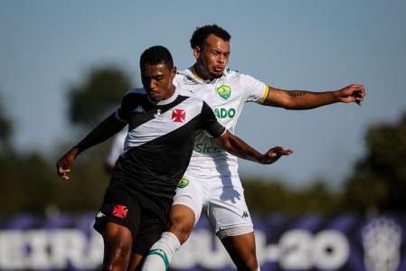 O Vasco venceu o Cuiabá pelo Brasileiro Sub-20