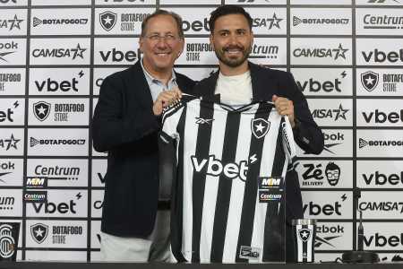John Textor e Davide Ancelotti, novo técnico do Botafogo
