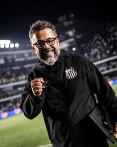 Cléber Xavier, técnico do Santos FC