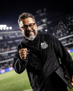 Cléber Xavier, técnico do Santos FC