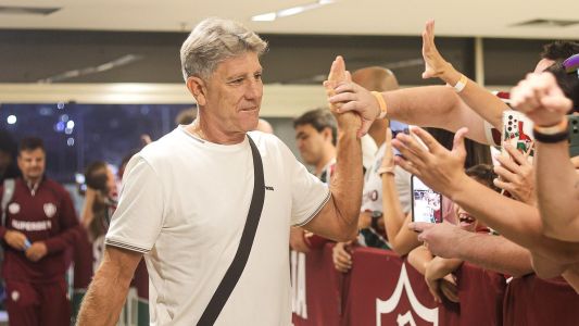 Renato Gaúcho no Maracanã, no Rio de Janeiro