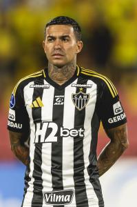 Dudu em partida pelo Atlético na Colômbia