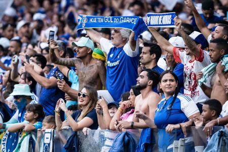 Torcedores do Cruzeiro no Mineirão