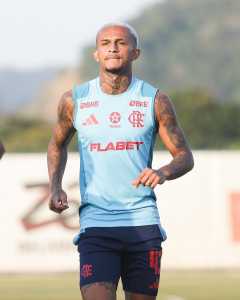 Bragantino x Flamengo: Wesley está relacionado e à disposição de Filipe Luís